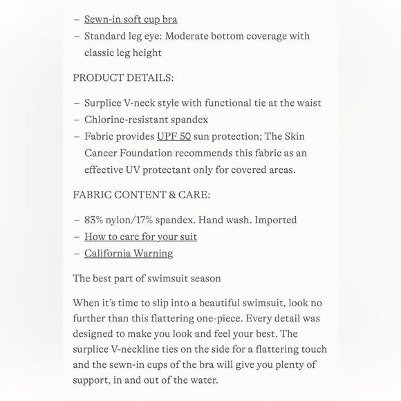 Land's End Plus size side tie soft cup adjustable tie swimsuit navy various size - Picture 9 of 9